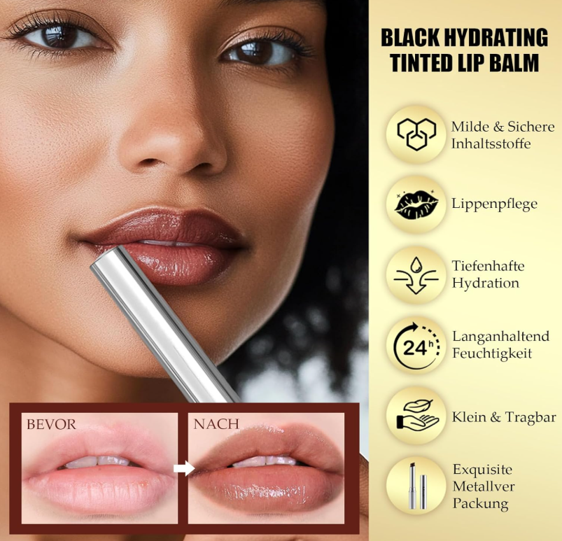 Intensiver brauner Honig-Lippenstift – Von Mooibelle